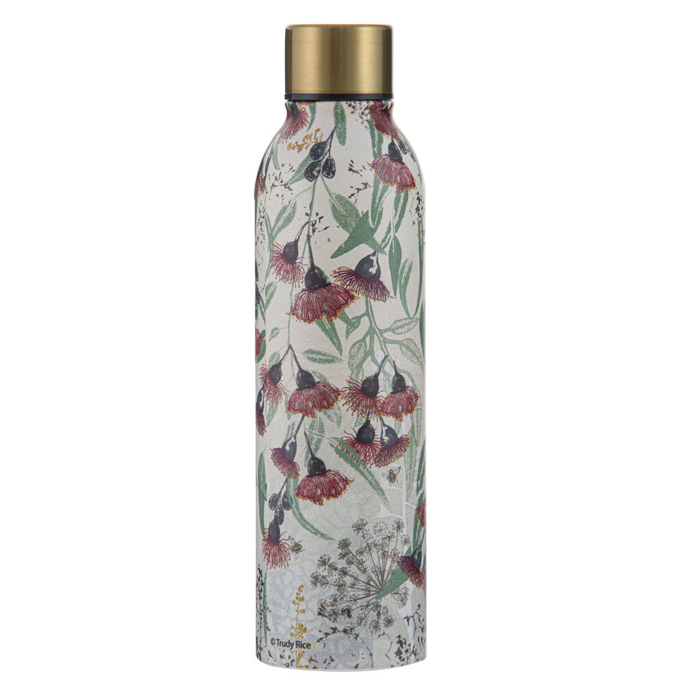 Ashdene 500ml Silver Trudy's Garden Princess Stainless Drink Bottle Tumbler