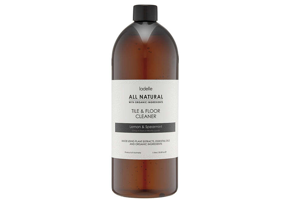 Ladelle All Natural Plant Based Lemon/Spearmint 1000ml Home Tile/Floor Cleaner — image 2