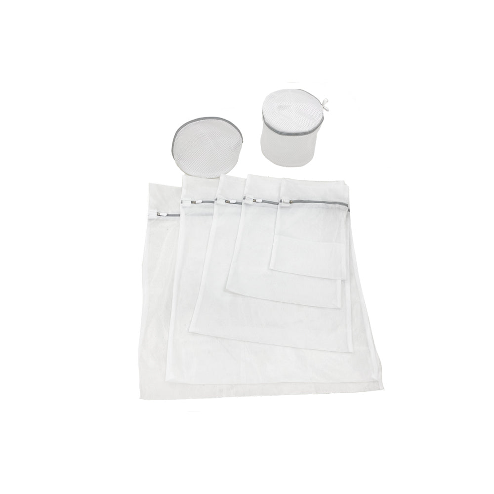Home Expression Laundry Bags Assorted Sizes Durable & Large Capacity 32x25cm (7 Pieces)