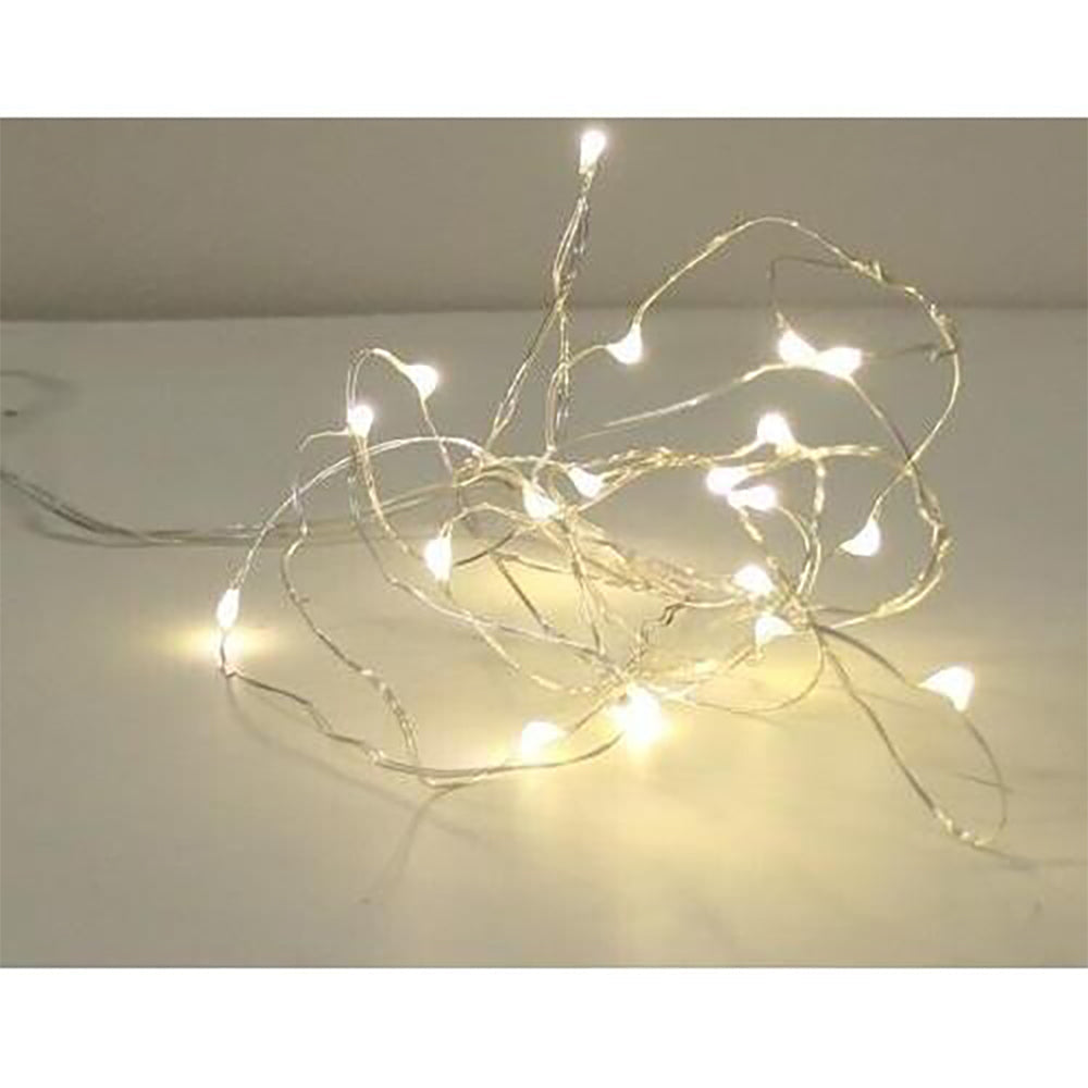 LVD LED Rope Wire Lights Warm 2M Decorative Home Ornament Statue White 200cm (6 Pack) — image 2