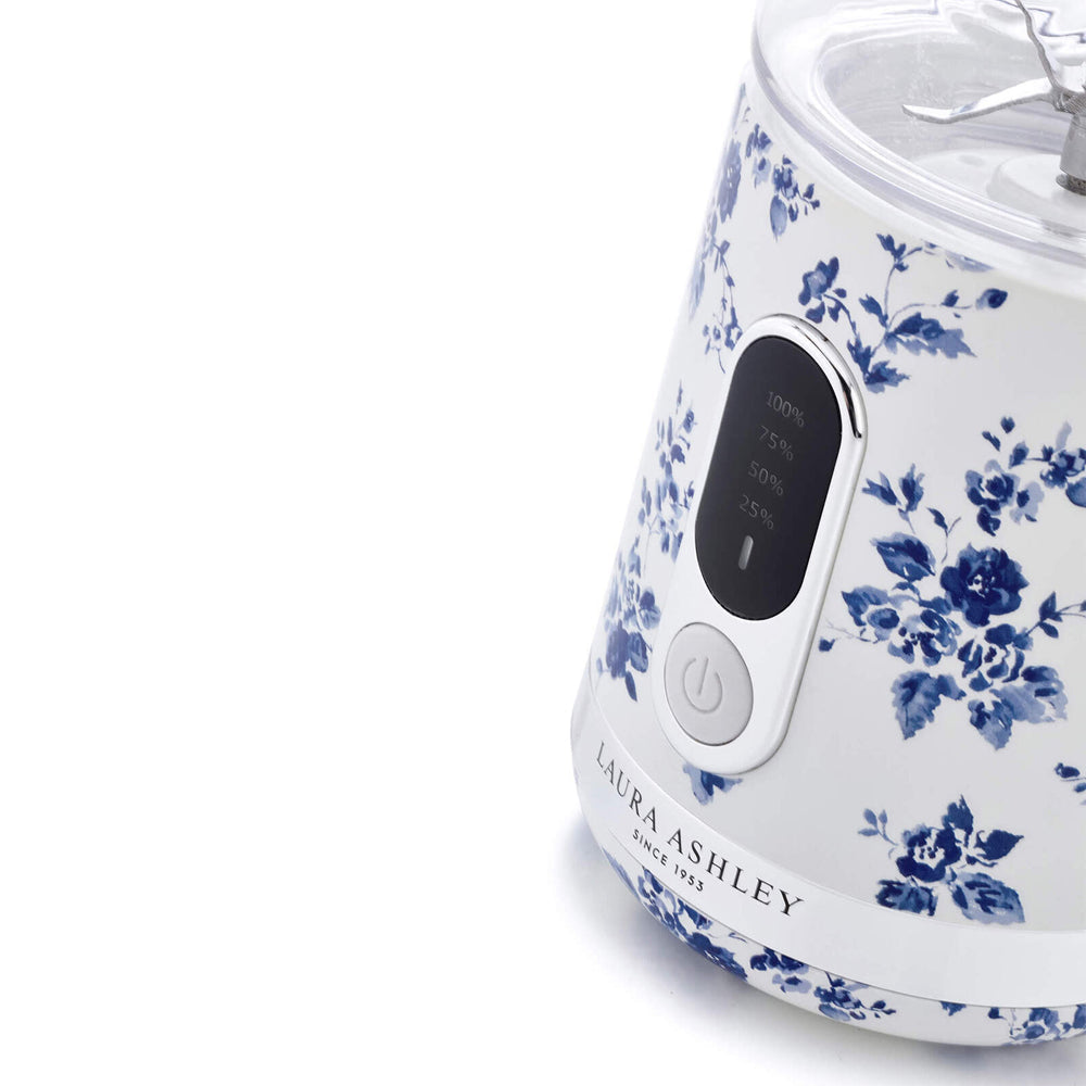 Laura Ashley USB Portable Rechargeable Smoothie Maker Blender China Rose — image 2
