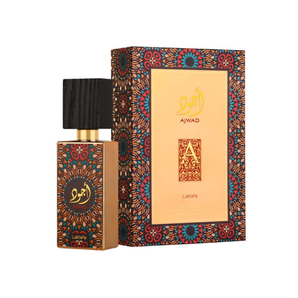 Lattafa 60ml Spray Scent Fragrance Ajwad Eau de Parfum EDP Perfume For Women