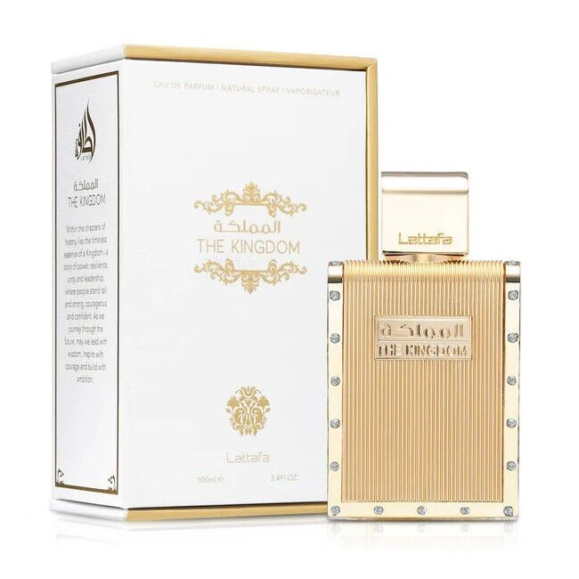Lattafa 100ml EDP Eau De Parfum the Kingdom Fragrance Perfume Spray For Men