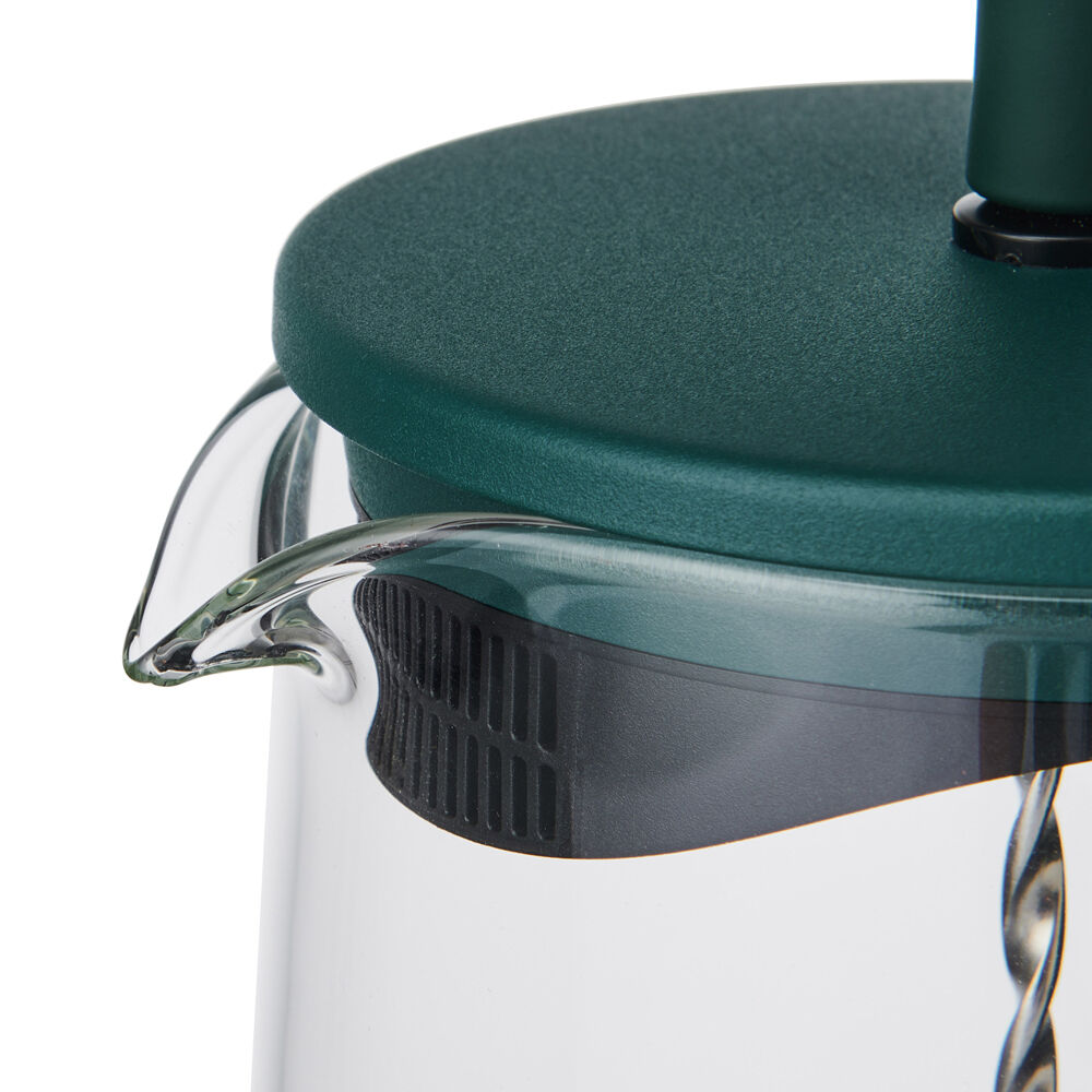 LA Cafetière La Cafetiere Gyro Glass Spinning Infuser 1.25L Teapot 11x20x28cm Green — image 3