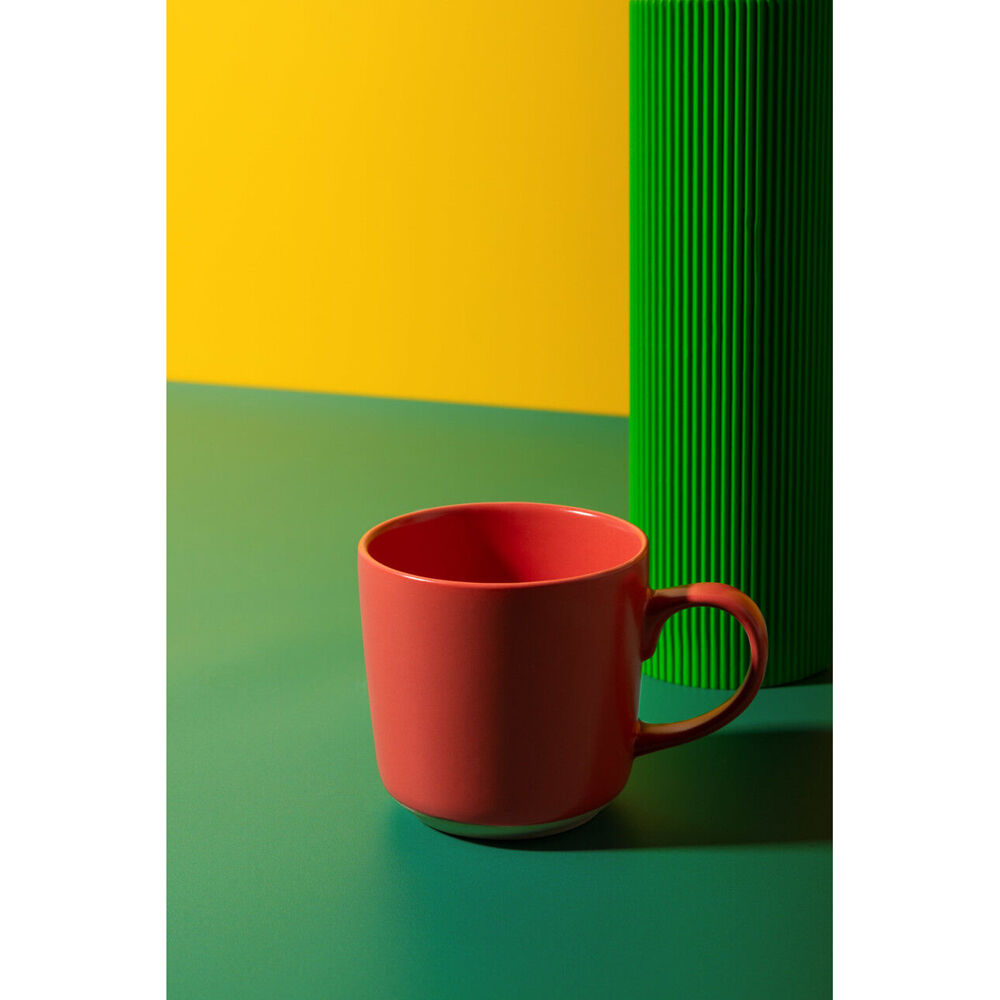 LA Cafetière La Cafetiere Ceramic Coffee Mug Tea/Espresso/Milk Cup Drinkware 350ml Red — image 4