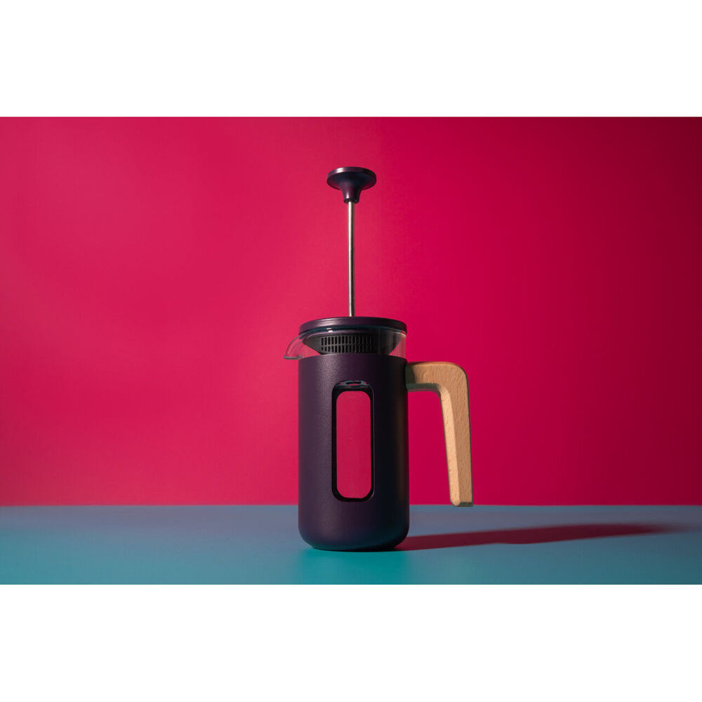 LA Cafetière La Cafetiere Pisa 3-Cup Cafetiere Manual Glass Coffee Press Maker Purple — image 8