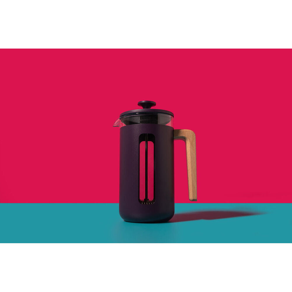 LA Cafetière La Cafetiere Pisa 3-Cup Cafetiere Manual Glass Coffee Press Maker Purple — image 9