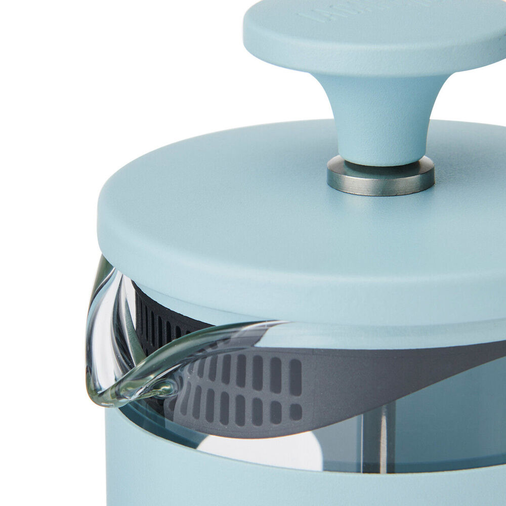 LA Cafetière La Cafetiere Pisa 3-Cup Cafetiere Manual Glass Coffee Press Maker Sky Blue — image 3