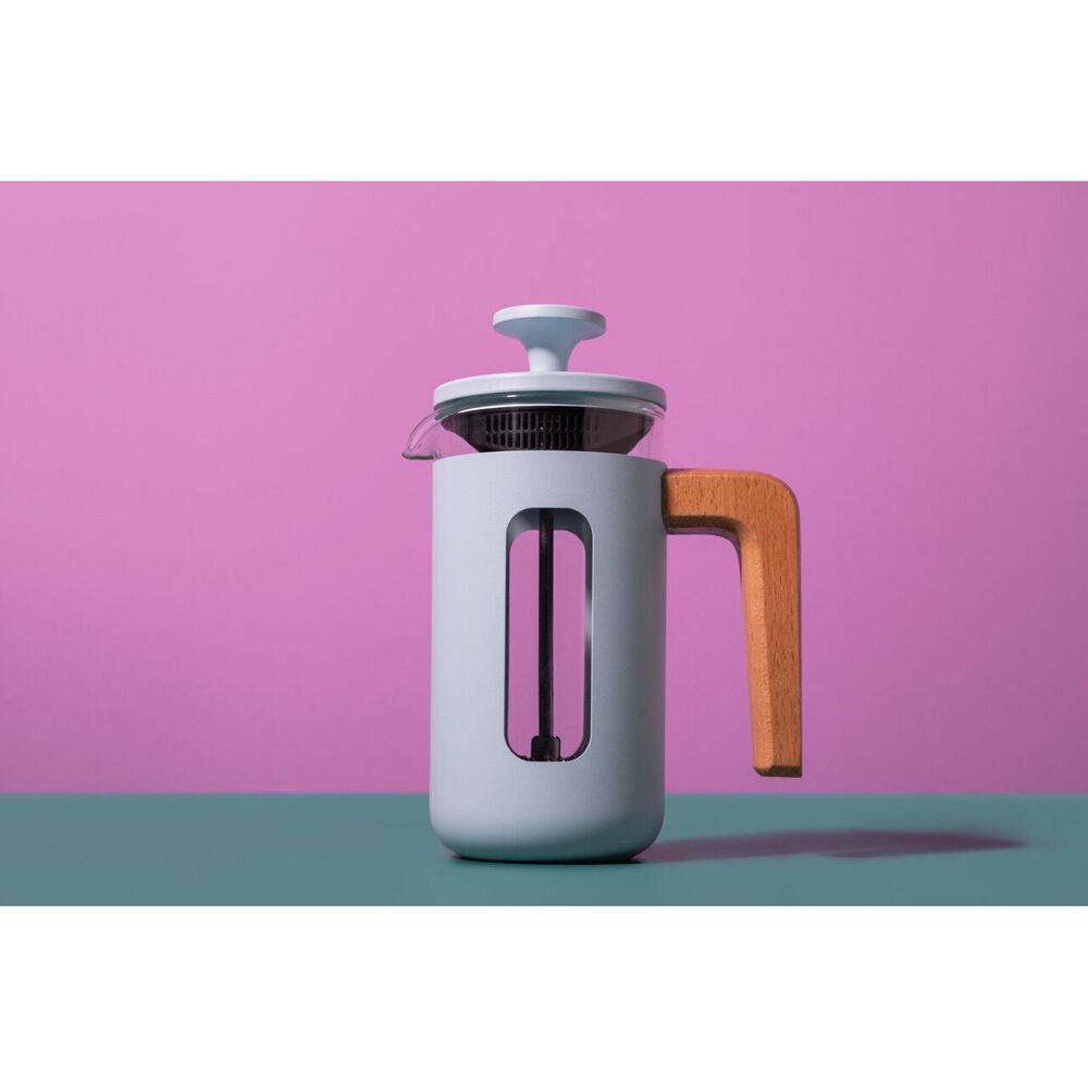 LA Cafetière La Cafetiere Pisa 3-Cup Cafetiere Manual Glass Coffee Press Maker Sky Blue — image 9