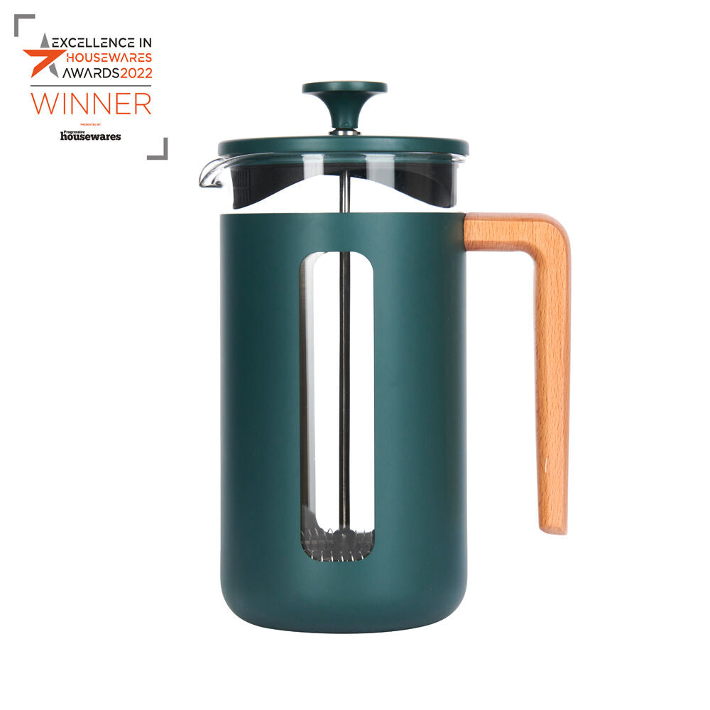 LA Cafetière La Cafetiere Pisa Stainless Steel Cafetiere Up to 8 Cups 10.8x17.2x23cm Green — image 3