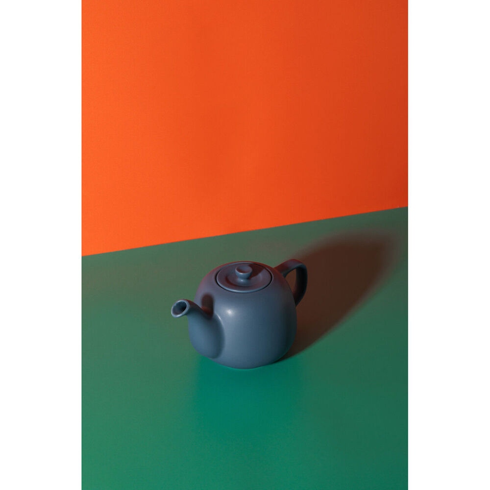 LA Cafetière La Cafetiere Stoneware Classic Teapot Kettle Serving/Brewing Pot 600ml Navy — image 6