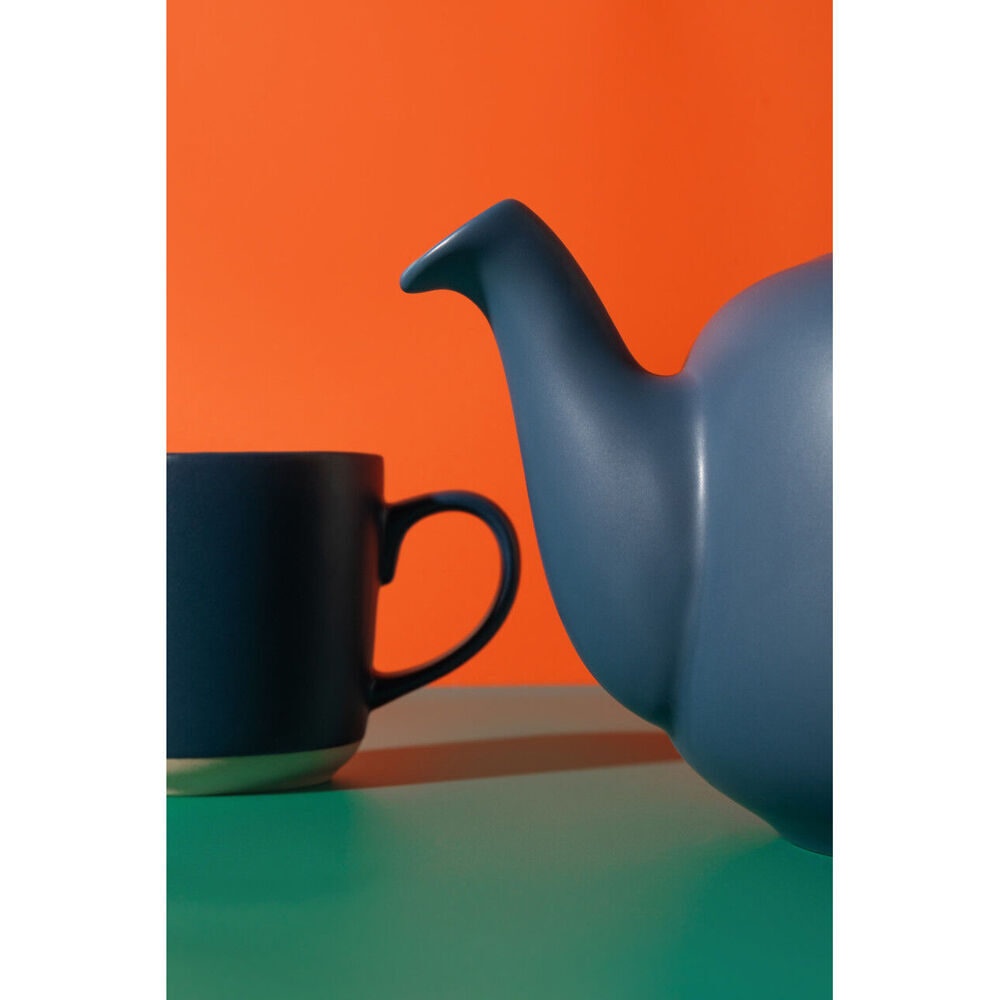 LA Cafetière La Cafetiere Stoneware Classic Teapot Kettle Serving/Brewing Pot 1.2L Navy (2 Pack) — image 5