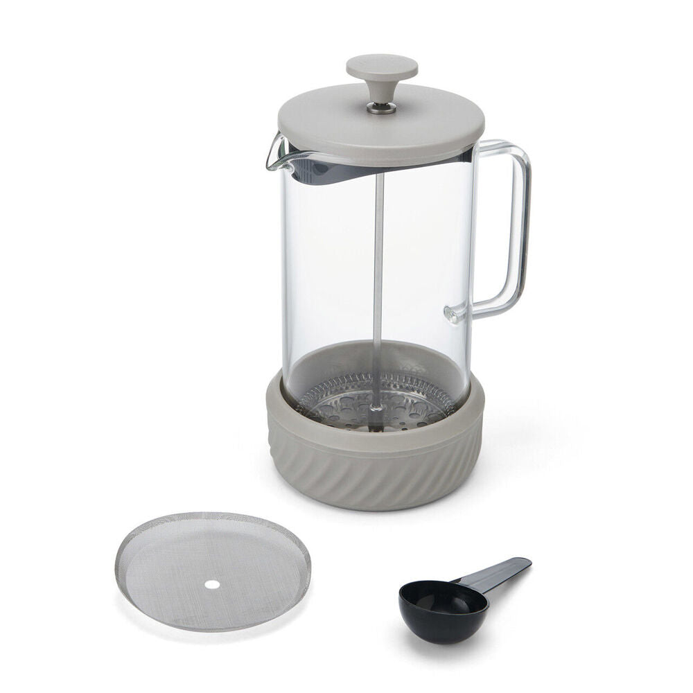 LA Cafetière La Cafetiere Zero 8-Cup No Mess French Press Coffee Brewer/Maker 1L Latte (3 Pieces) — image 2