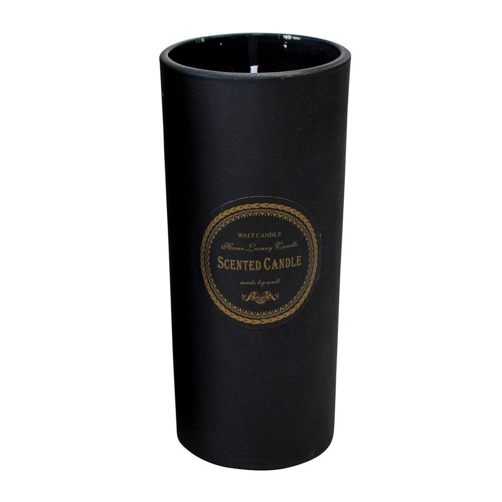LVD Glass/Wax 13.5cm Scented Tealight Wax Candle Home Fragrance Decor Display Black