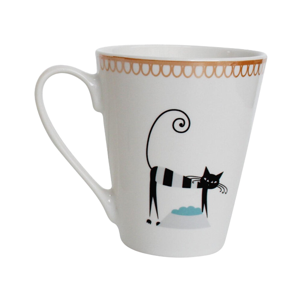 LVD Ceramic Tea/Coffee Mug Cat Tails Home/Kitchen Drinkware 12cm Assorted (6 Pack) — image 2
