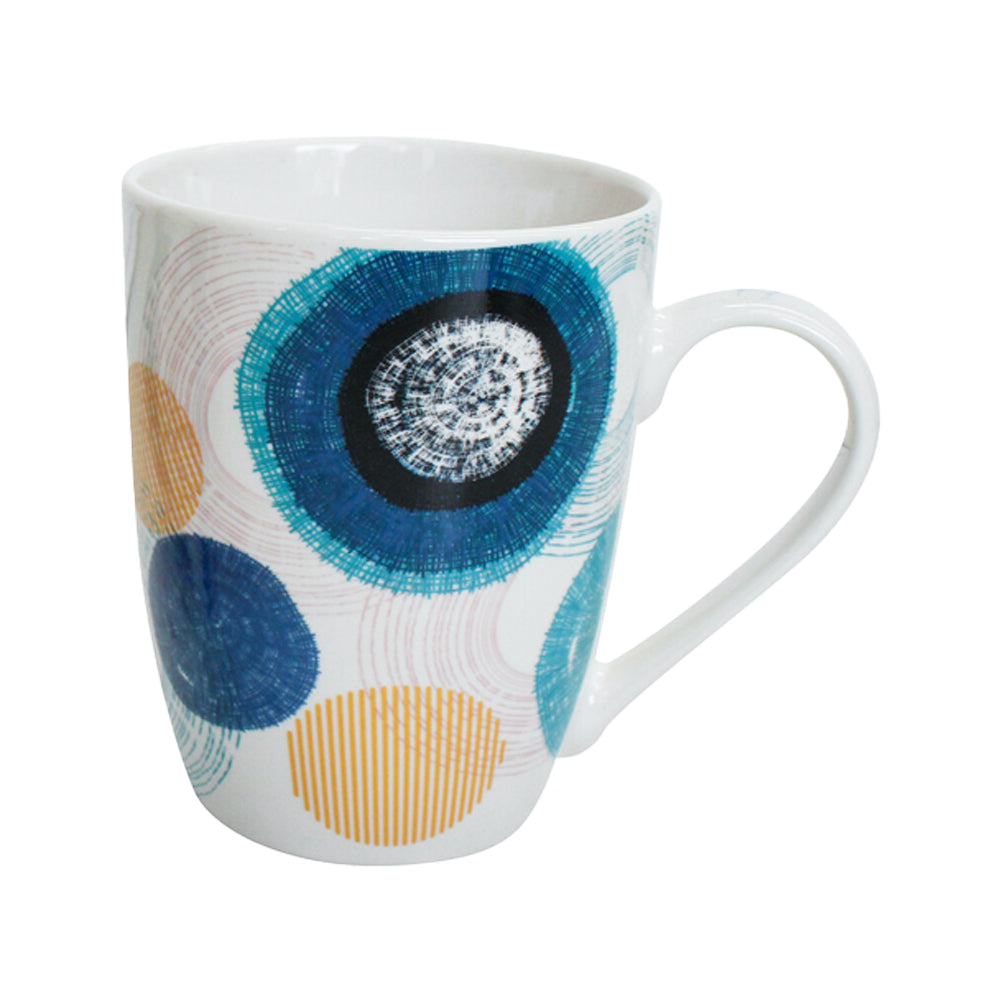LVD Ceramic Tea/Coffee Mug Modern Art Home/Kitchen Drinkware 12cm Assorted (6 Pack) — image 2