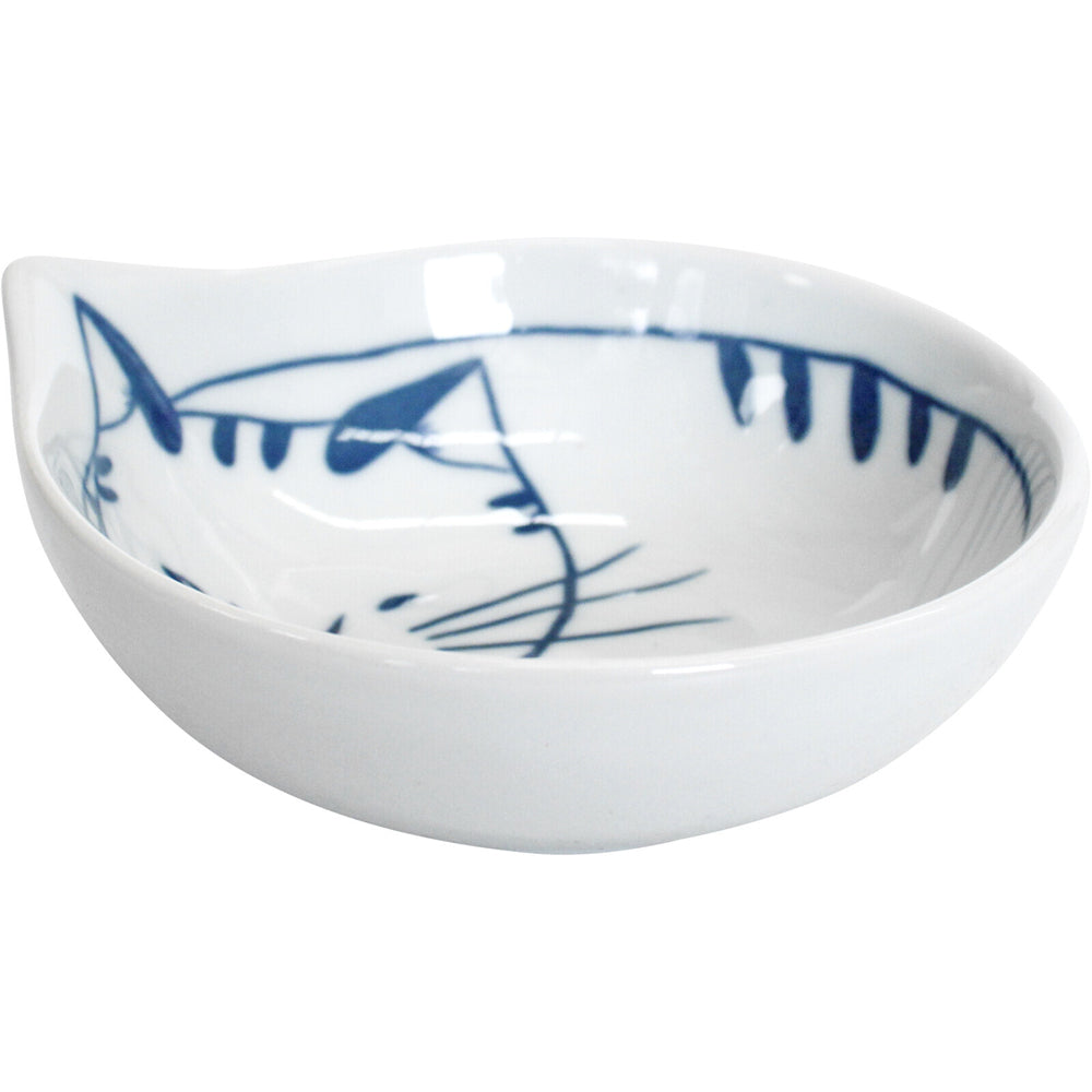 LVD Ceramic 11.5cm Simba Cat Bowl Round Serving Soup Dish Dinnerware Small White — image 2