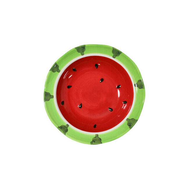 LVD Ceramic Large 21cm Bowl Watermelon Serving Food Soup/Snack Round Dish Dinnerware — image 2
