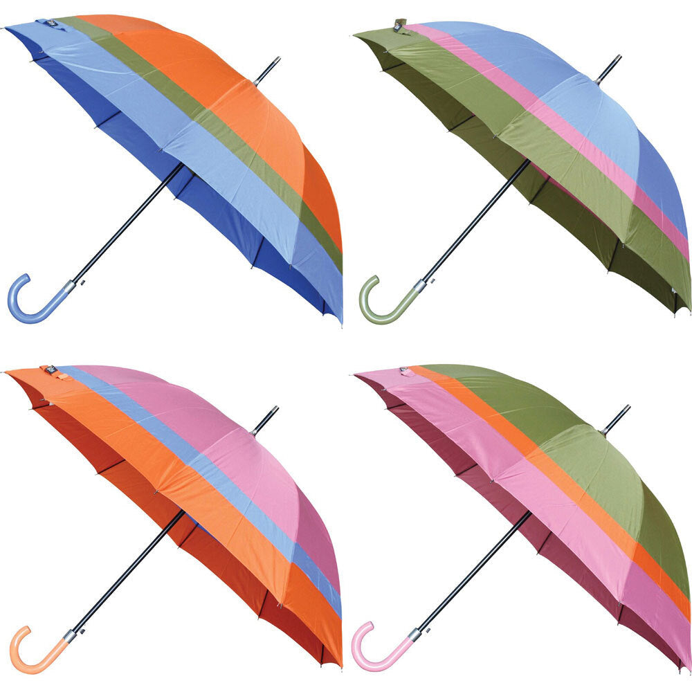 LVD Colours Umbrella Plastic Handle Sun/Rain Shade 104cm - Assorted (2 Pack) — image 3
