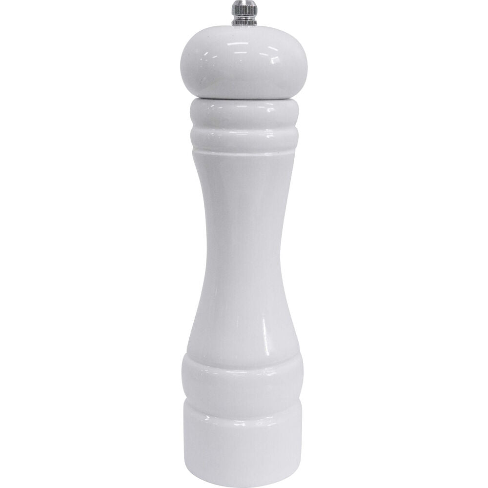 LVD Timber Wooden Kitchen Salt/Pepper Grinder Mill Medium 5x5x22cm White (2 Pack) — image 2