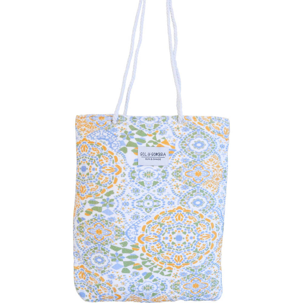 LVD Microfibre Beach Absorbent Floral Pattern Towel In Bag 90x180cm Moroc — image 2