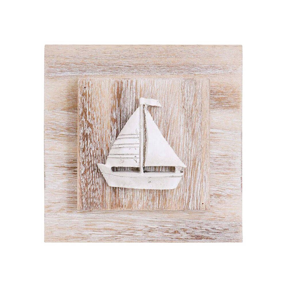LVD Wall Art Natural Home/Office Hanging Decorative Display 16x16cm Assorted
