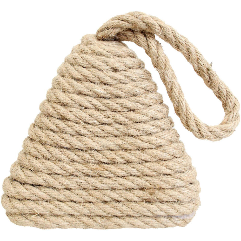 LVD Jute/Concrete Doortsop Rope Pyra Door Stopper Home/Room/Lounge Decor Nat (2 Pack) — image 2