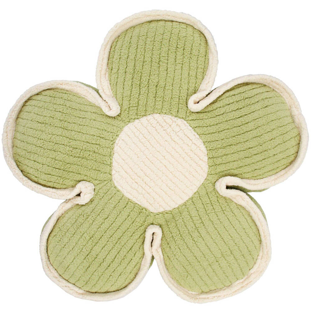 LVD Kids Polyester Green Flower Pillow Cushion Childrens Room/Lounge Decor (2 Pack) — image 2
