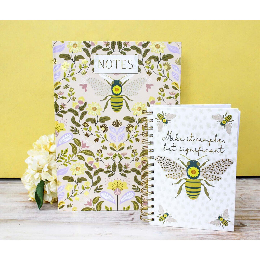 LVD Bee Significance A5 Notebook Journal/Diary Writing Stationery 15.5x21cm — image 2