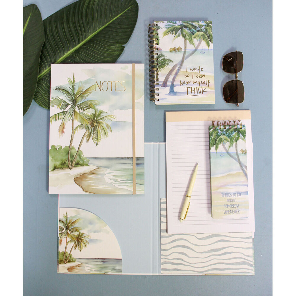 LVD Coastal 2 A5 Notebook Spiral-Bound School Paper Writing Stationery (3 Pack) — image 3