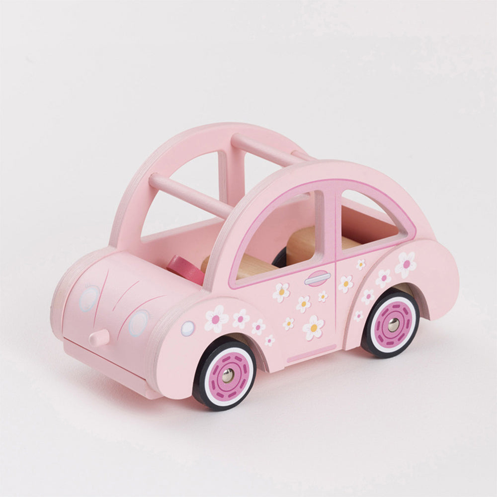 LE Toy Van Daisylane Sophie's Car Kids/Children 22x13cm Wooden Toy 2y+ Pink — image 7