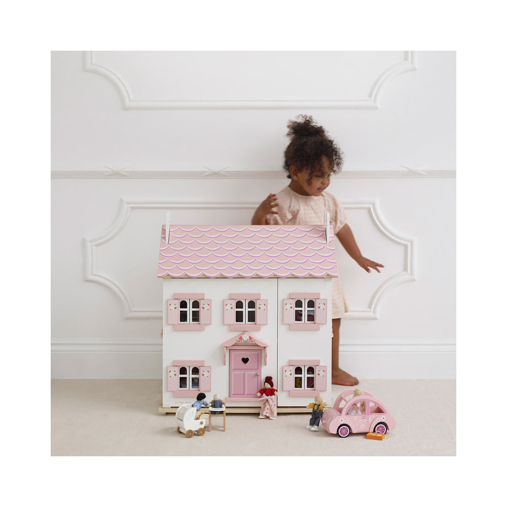 LE Toy Van Daisylane Sophie's Car Kids/Children 22x13cm Wooden Toy 2y+ Pink — image 9