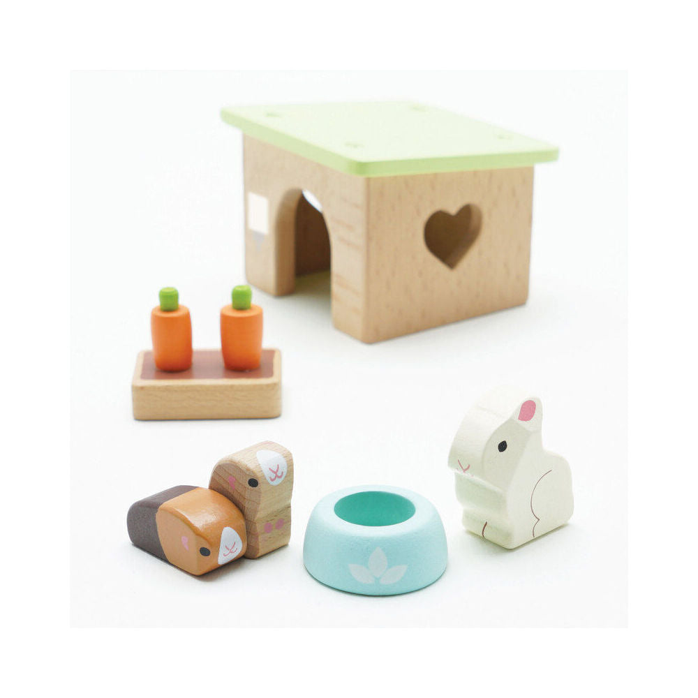 LE Toy Van Wooden Daisylane Bunny w/ Guinea Pig Kids/Children Toy Set 3y+ — image 4