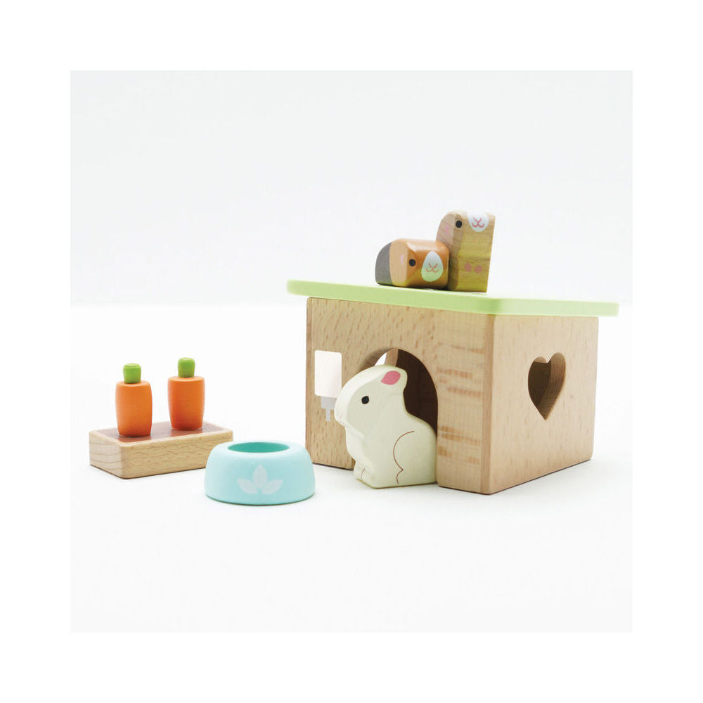 LE Toy Van Wooden Daisylane Bunny w/ Guinea Pig Kids/Children Toy Set 3y+ — image 5