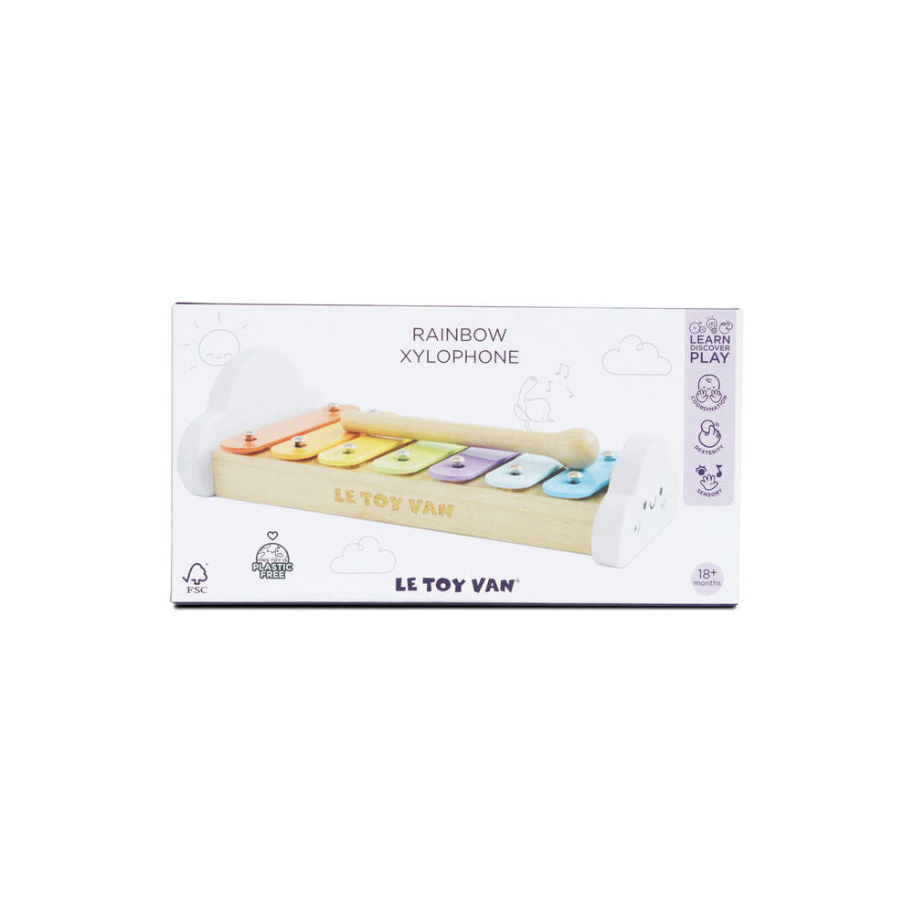 LE Toy Van Wooden Petilou Xylophone Musical Instrument 22cm Kids Play 18m+ — image 8