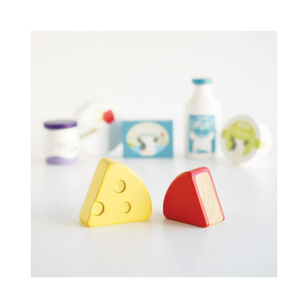 LE Toy Van Honeybake Cheese & Dairy Crate Kids/Children Play Wooden Toy 2y+ — image 3