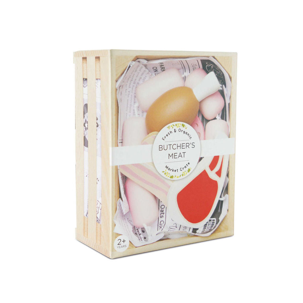 LE Toy Van Honeybake Market Meat in Crate Kids/Children Play Wooden Toy 2y+ — image 3