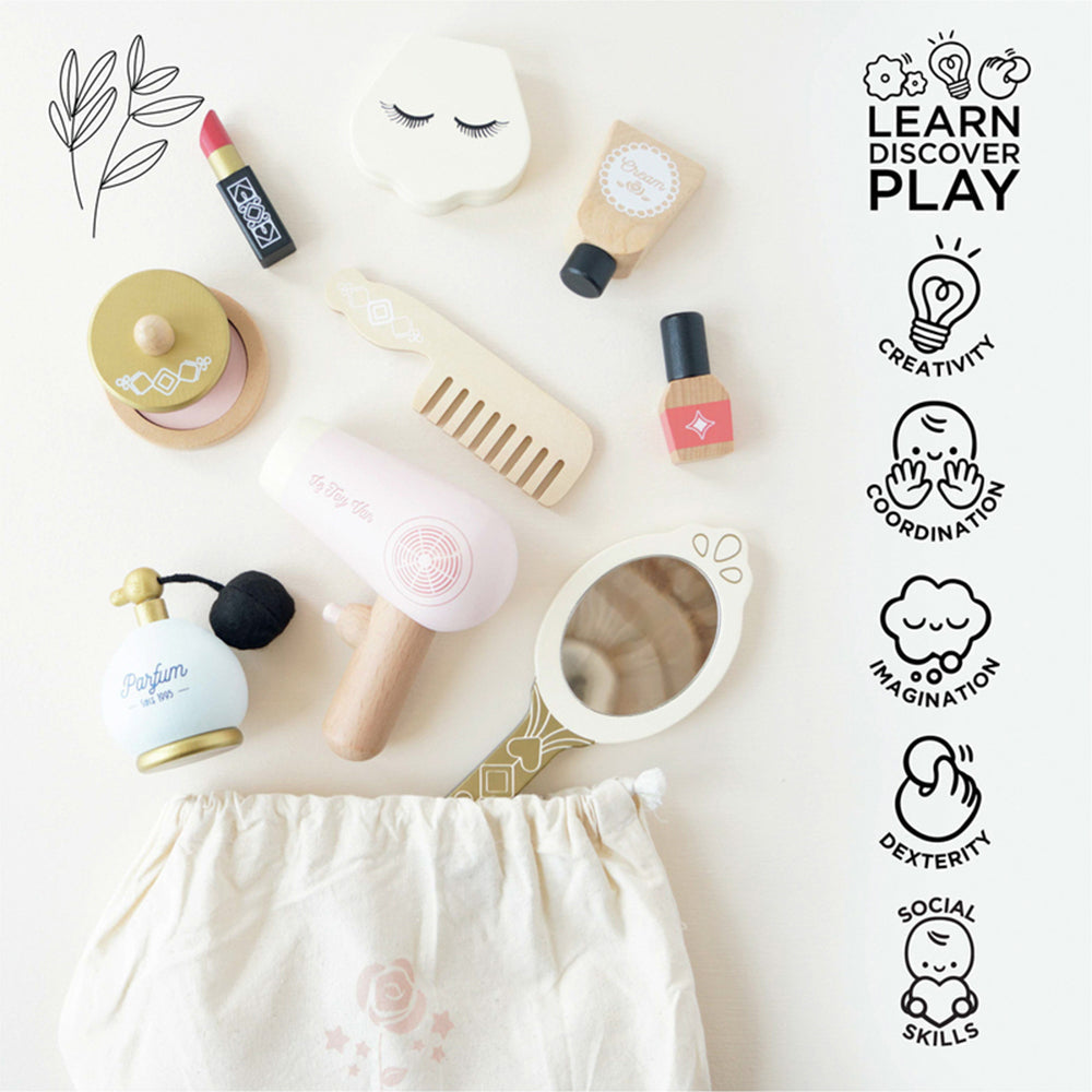 LE Toy Van Honeybake Star Beauty Set Kids Pretend/Role Play Wooden Toy 3y+ — image 3