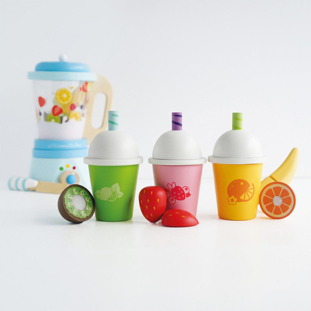 LE Toy Van Honeybake Fruit Smoothies Kids/Children 7x13cm Wooden Toy 2y+ (3 Pieces) — image 7