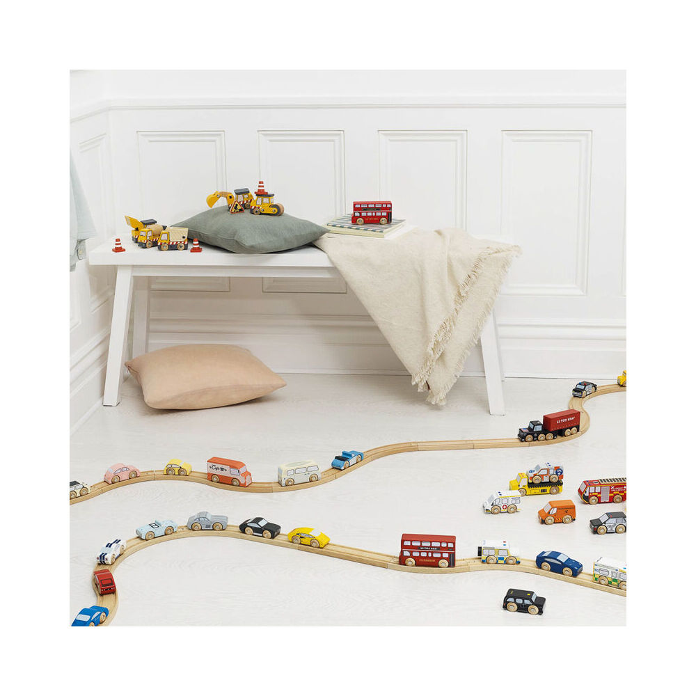 LE Toy Van Wooden Vintage Cars Vehicles Sensory Play Kids/Children 3y+ (7 Pieces) — image 5