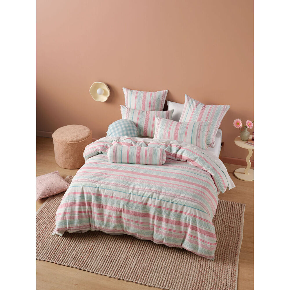 Linen House Otillo Watermelon Quilt Cover Set