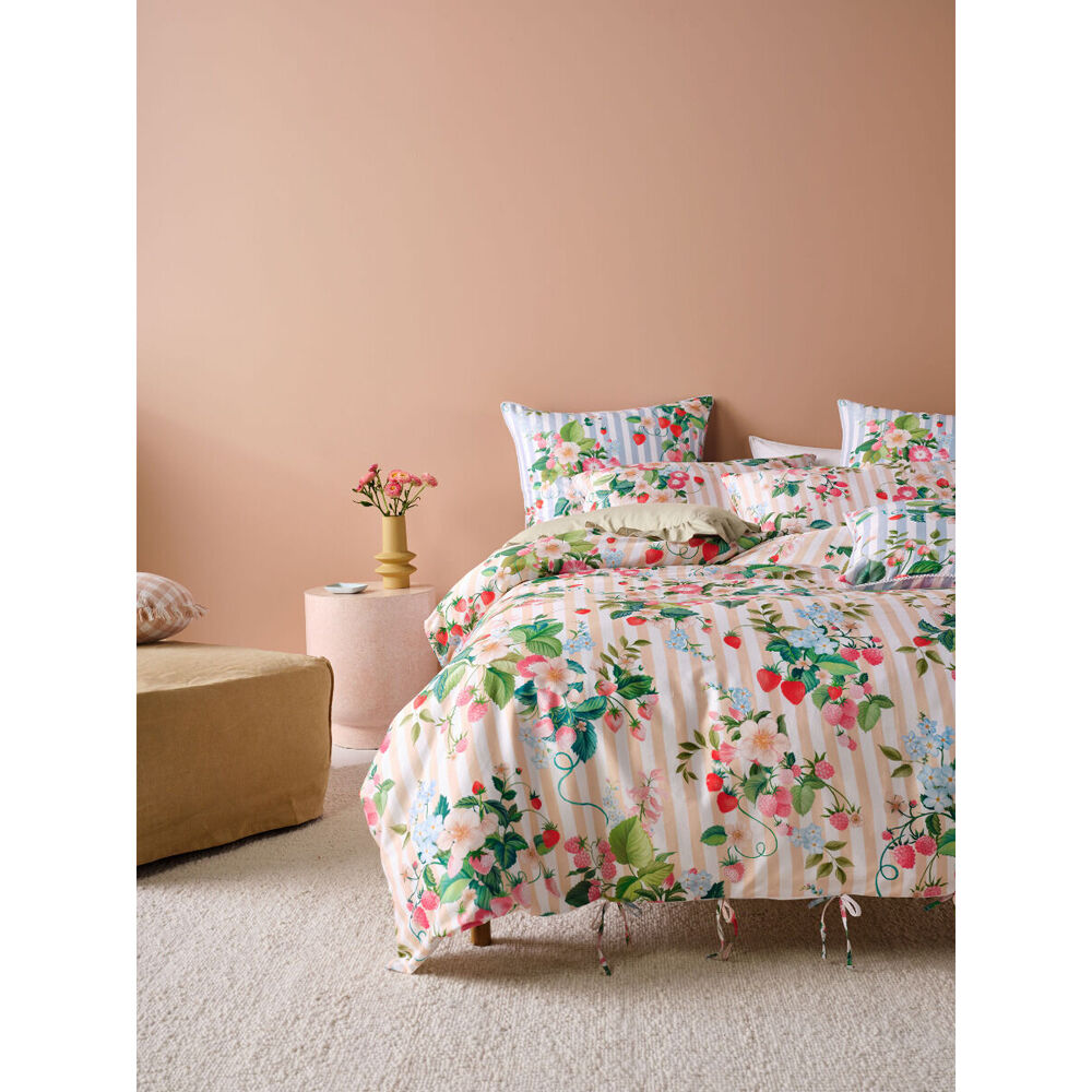 Linen House Keeley Pink Bedroom Cotton Quilt Cover Set — image 8