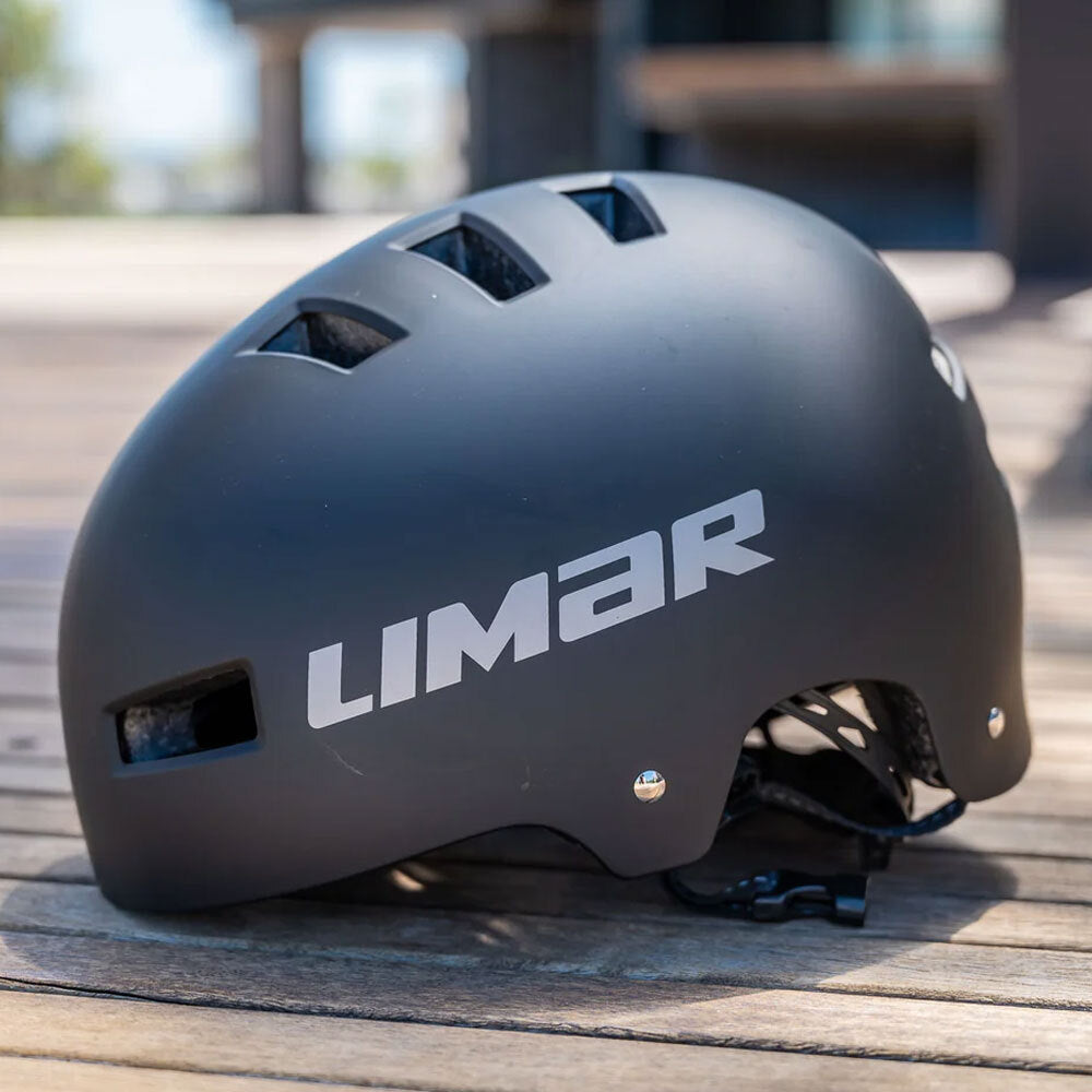 Limar 360 Urban/Active Bicycle Helmet Safety Gear 57-62cm Matte Black Large
