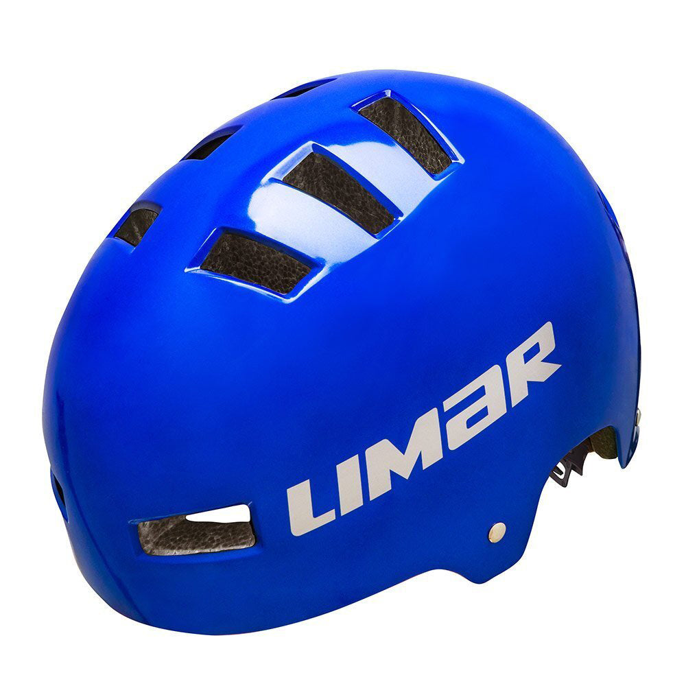 Limar 360 Urban/Active Bicycle Helmet Safety Head Gear 57-62cm Metal BLU Lrge
