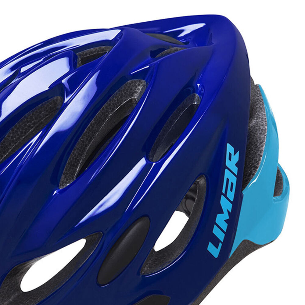 Limar Scrambler Urban/Active Bicycle Helmet Safety Head Gear 52-57cm Blue Med — image 3