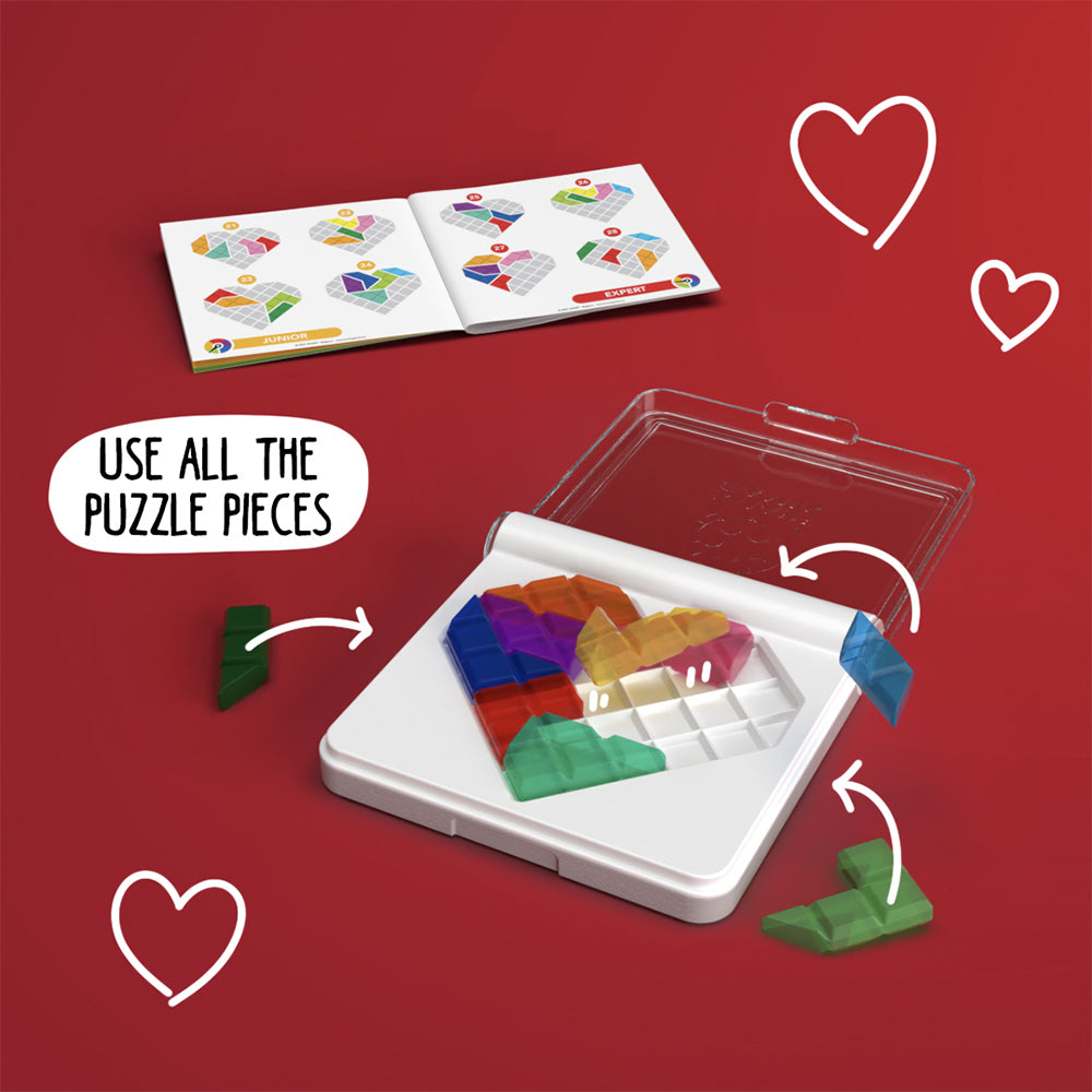 Smart Games IQ Love Family/Kid's Single Player Puzzle Challenge Logic Game 7y+ — image 4