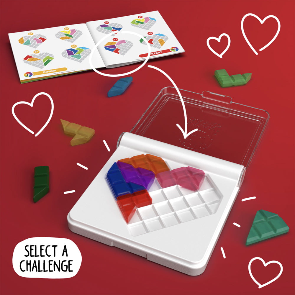 Smart Games IQ Love Family/Kid's Single Player Puzzle Challenge Logic Game 7y+ — image 5