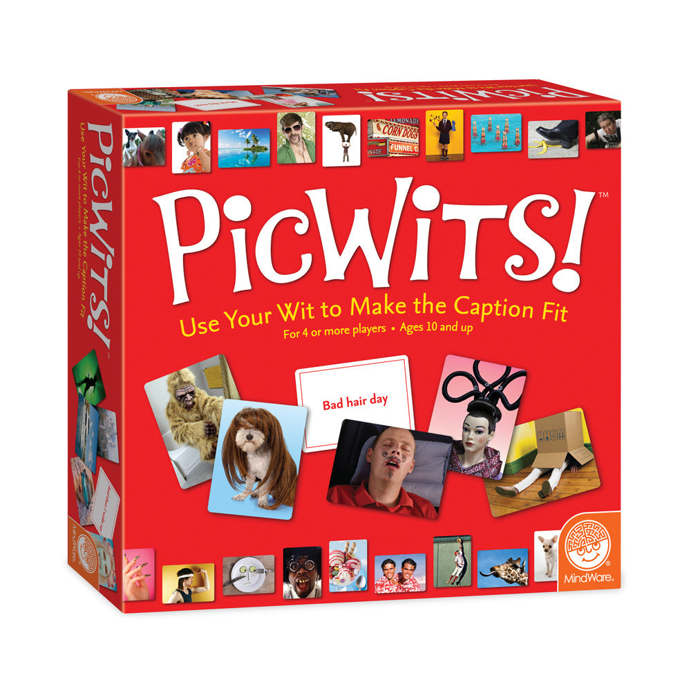 Mindware Picwits 4-6 Players Kids/Children Family Fun Picture Card Game 10y+