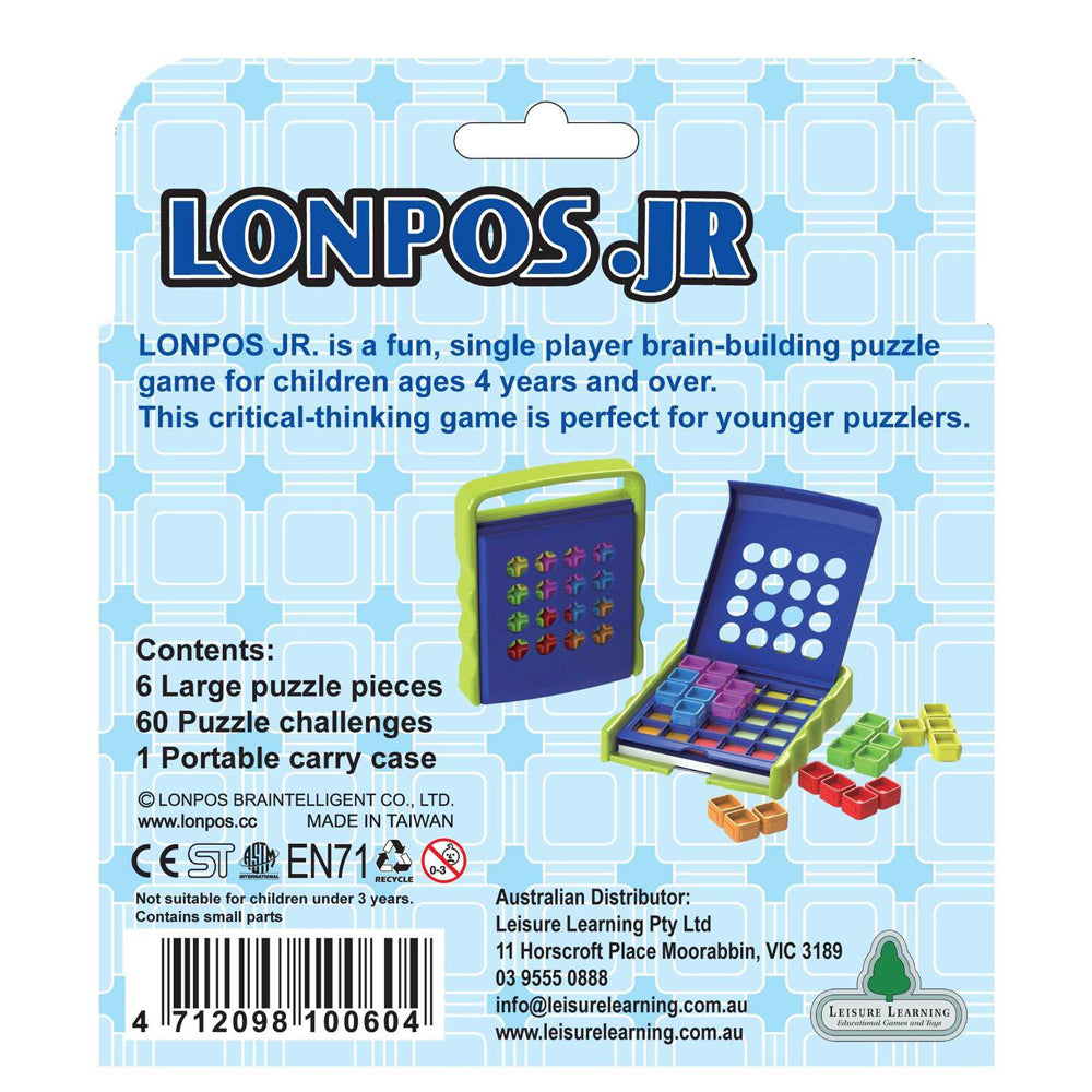 Lonpos Jr Brain Building 4-7 Players Kids/Children Fun Puzzle Board Game 4y+ — image 3