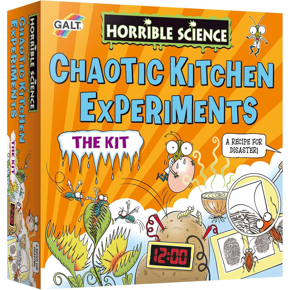 Horrible Science Chaotic Kitchen Experiments Childrens/Kids Activity Kit 8y+